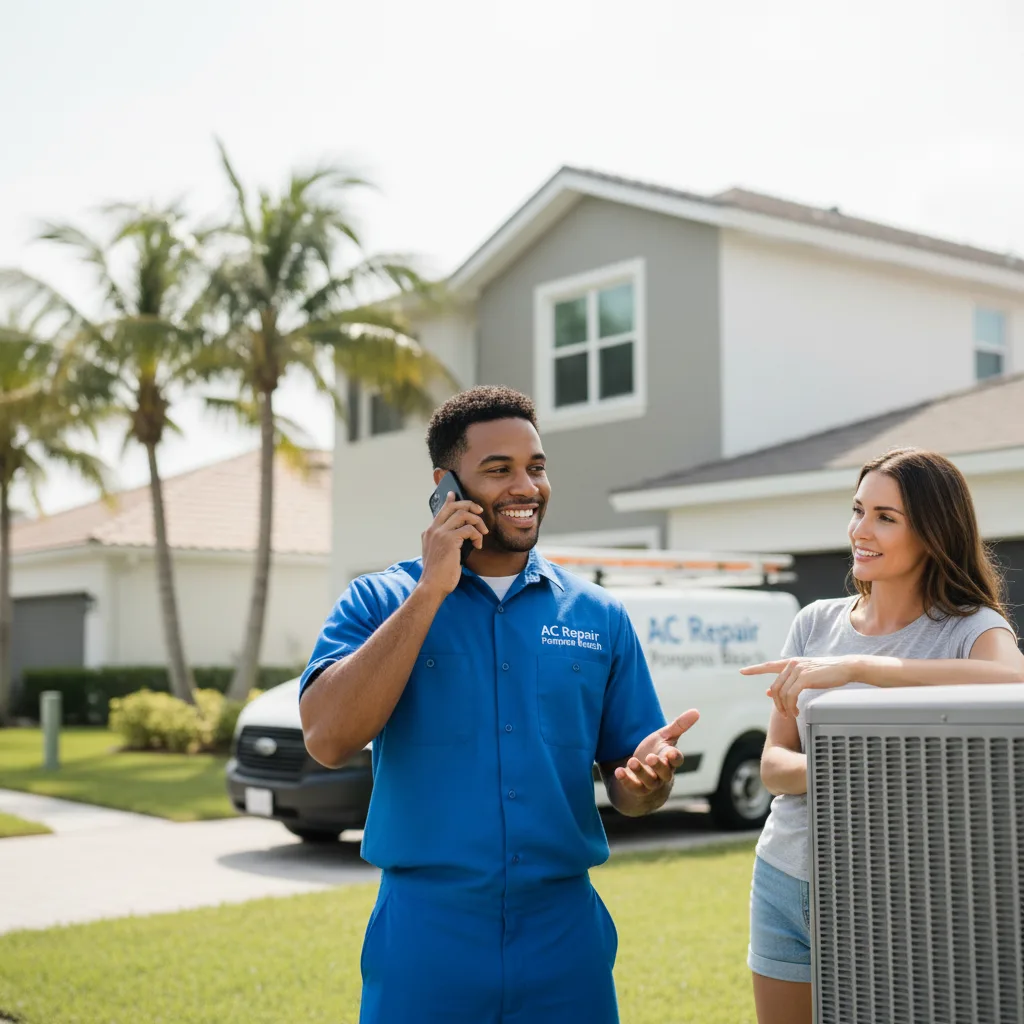 AC Repair Pompano Beach customer support in Solomons